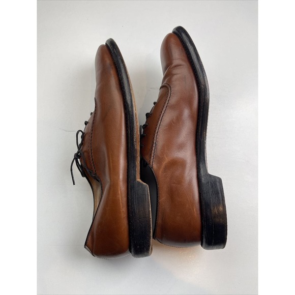 Men\'s British Walkers Oxford Lace Up Leather Sole Shoes